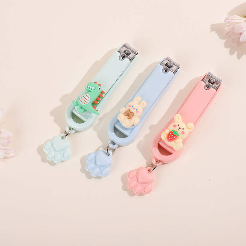 Miniso Philippines - Cute finds for you! 😍 Don't forget to take care of  your nails too. Cop these Cute Cartoon Series Nail Clippers in Bowknot  Bunny, Little Dinosaur, or Strawberry Bunny